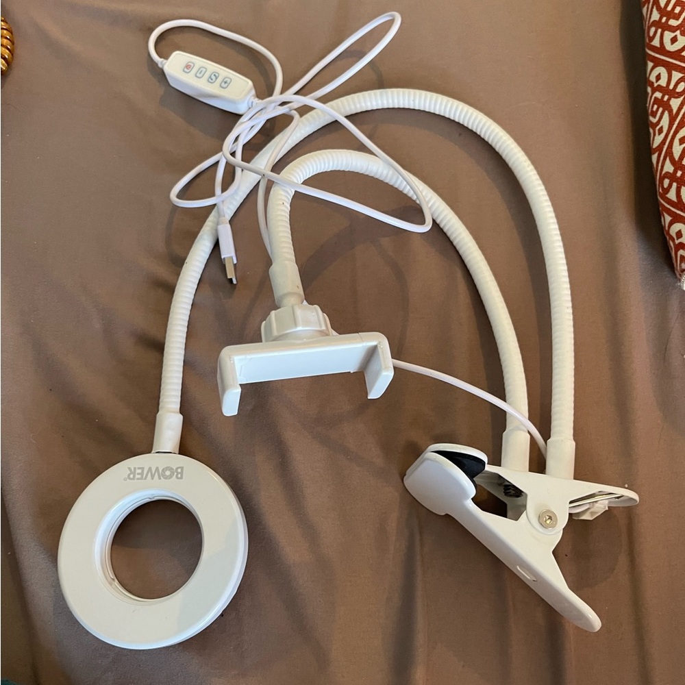 ring light clip on